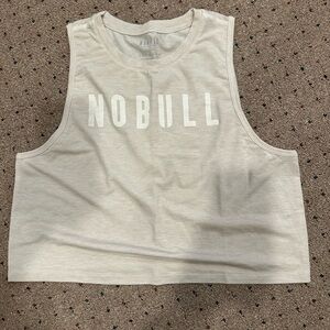 NOBULL Cream Athletic Tank